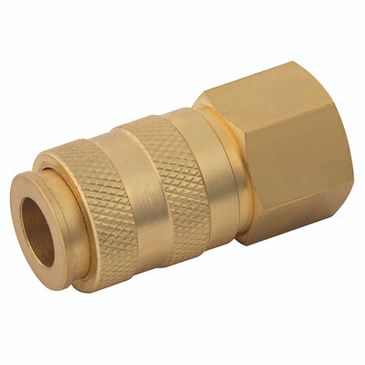 BE25B-BRASS EURO COUPLINGS 1/2 BSPP FEM - 1/2" BSP Parallel Female, BE-25B Brass Coupling, ITMAll images used are for illustrative purposes only