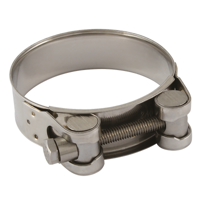 060 X 063MM JUBILEE SUPERCLAMP ST/ST 316 - 60mm Minimum Diameter x 63mm Maximum Diameter, Superclamp, 316 Stainless Steel Band, 316 Stainless Steel Screw, JubileeAll images used are for illustrative purposes only