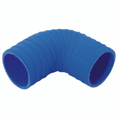16MM ID COOLANT HOSE 90DEG BLUE - 16mm Inside Diameter, Automotive Tubing & Hose, 90Ã‚Â° Elbow Bus and Truck, Coolant and Heater Hose, 4