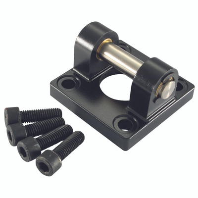 REAR CLEVIS MTG FOR 125MMâˆšÃ¸ ISO CYL - Pneumatic Cylinder Accessory, Rear Clevis, CB, ISO15552 Mounting, to Suit KI 125mm Nominal Bore Cylinder, Modular Cast Iron, KelmAll images used are for illustrative purposes only