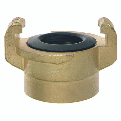 WATERPROFI CLAW COUPLING FEMALE-3/4 - 3/4" Female BSP Parallel with O-Ring, Claw Distance 40mm, WaterProfi Claw Couplings, Forged Brass, Seal Material EPDM, Maximum Working Temperature +95Ã‚Â°C, Maximum Working Pressure 25 bar, LudeckeAll images used a