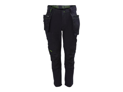 Apache Calgary Black Stretch Holster Trousers Waist 32in Leg 31in - Apache Calgary Stretch Holster Trousers have been designed for all day comfort whilst maintaining durability