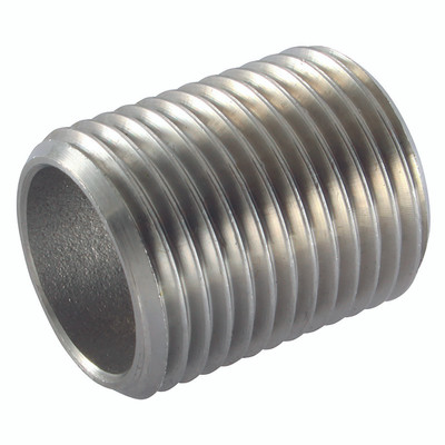 2.1/2" BSPP CLOSE NIPPLE ST/STEEL 316 - 2 2.1/2" BSPP CLOSE NIPPLE ST/STEEL 316 - 2