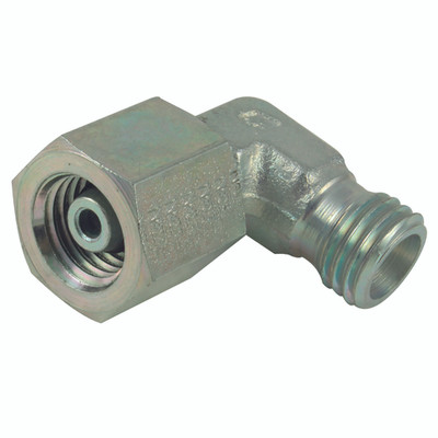 10MM SWIVEL ELBOW (S) B/O - 10mm Outside Diameter, Hydraulic DIN 2353 Body Only Fitting, Heavy Duty, Adjustable 90ï¿½ Swivel Elbow, Chromium Plated Steel, Danfoss WaltechAll images used are for illustrative purposes only
