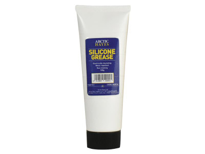 Arctic Hayes Silicone Grease 100g Tube - Arctic Hayes Silicone Grease lubricates rubber, plastics and other materials for use on valves, taps and rubber O-rings, making it an ideal plumber's grease