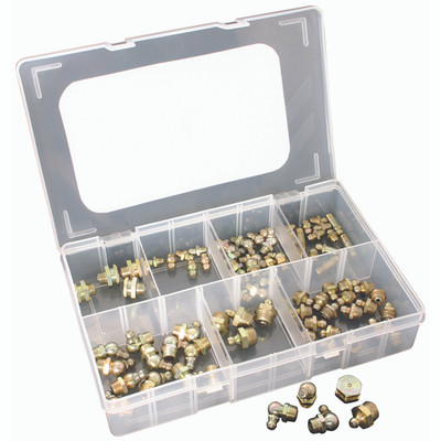 80 PCS ASS IMPERIAL GREASE NIPPLE BOX - Fuelling & Lubrication, 80 Piece Assorted Box, Grease Nipple KitAll images used are for illustrative purposes only