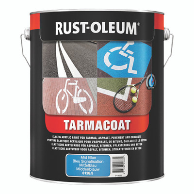 RUST OLEUM TARMACOAT LIGHT GREY 5LTR - Maintenance Paint, Tarmacoat, Floor Coating, 5 Litre Tin, Light Grey, Rust-OleumAll images used are for illustrative purposes only