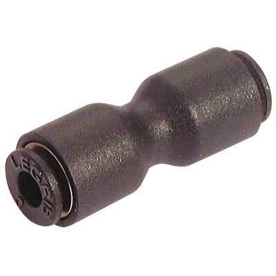 4MM TUBE/TUBE CONNECTOR - 4mm Outside Diameter, LF3000 Metric Push-in Tube Fitting, Equal Tube x Tube, Straight Connector, Plastic/Brass Nickel Plated, Working Temperature -20Ã‚Â°C to +80Ã‚Â°C, Maximum Working Pressure 20 bar, Parker LegrisAll images u