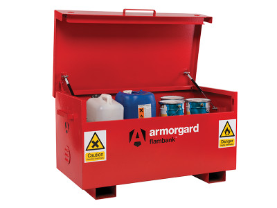 Armorgard FB2 FlamBank™ Hazard Vault 1275 x 665 x 660mm - The Armorgard FlamBank&trade; Hazard Vaults are constructed to the same specification as the Tuffbank