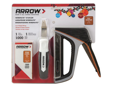 Arrow T25X Wiring Tacker Gun Special Edition - The Arrow T25 low voltage Wire Stapler Gun is a favourite tool of professional installers