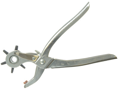 BlueSpot Tools Leather Punch Pliers 200mm (8in) - The BlueSpot revolving Leather Punch Pliers with multiple punch sizes