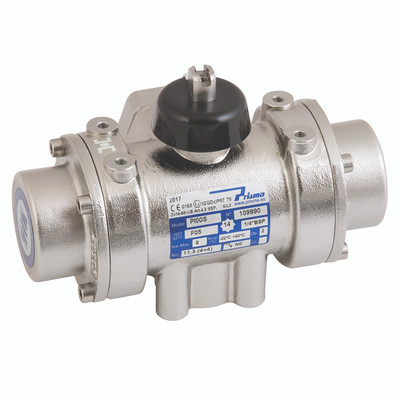 PRISMA SS PI40S SA ACTUATOR - Single Acting Actuator, 0-90Ã‚Â° Rotation Angle, ATEX, SIL3 Approved, Stainless Steel, 0