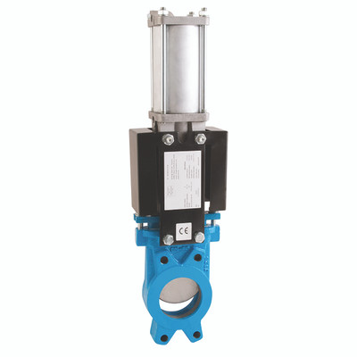 12" PN16 KGV 304SS/EPDM D/ACTING - 50mm Nominal Bore, Unidirectional Knife Gate Valve, Pneumatic Double Acting, Cast Iron Body, Maximum Working Pressure 10 bar, HUK ValvesAll images used are for illustrative purposes only 12" PN16 KGV 304SS/EPDM D/ACTING - 50mm Nominal Bore, Unidirectional Knife Gate Valve, Pneumatic Double Acting, Cast Iron Body, Maximum Working Pressure 10 bar, HUK ValvesAll images used are for illustrative purposes only