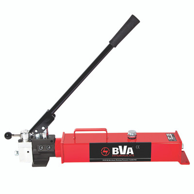 D/A 2200CC HAND OPERATED PUMP 3/8" NPT - 3/8" NPT Female, Double Acting, Hand Pump, 2200 cm Oil Capacity, Steel, Maximum Working Pressure 700 bar, BVA HydraulicsAll images used are for illustrative purposes only