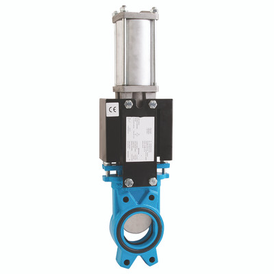 5" PN10 KGV 304SS/EPDM B-DIR D/ACTING - 2" PN10/PN16 Flange, Bidirectional Knife Gate Valve Fitted with a Double Acting Pneumatic Cylinder, Atex Approved, Cast Iron Valve Material, EPDM Seal Material, Working Temperature 0°C to +90°C, Maximum Workin 5" PN10 KGV 304SS/EPDM B-DIR D/ACTING - 2" PN10/PN16 Flange, Bidirectional Knife Gate Valve Fitted with a Double Acting Pneumatic Cylinder, Atex Approved, Cast Iron Valve Material, EPDM Seal Material, Working Temperature 0°C to +90°C, Maximum Workin
