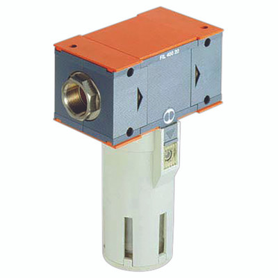 SERIES 400 2" 20MICRON FILTER - 1"1/2" BSP Parallel Female Air Preparation, Filter Semi Autodrain, Skillair Series 400, 20 Micron, 1650 Litres per Minute, Working Temperature -10Ã‚Â¬Ã¢Ë†Å¾C to +50Ã‚Â¬Ã¢Ë†Å¾C, Maximum Working Pressure 13 bar, Metal Work