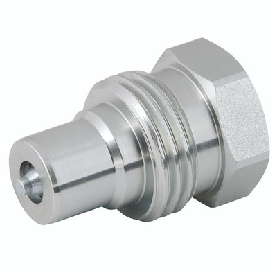 2" BSP  ISO 50  VVV PLUG - 3/8" BSP Parallel Female, Hydraulic Quick Release, Coupling, High Pressure Screw, VVVS Series, Steel, Nitrile Seal, ISO 10, Standard, Working Temperature -25Ã‚Â°C to +100Ã‚Â°C, Maximum Working Pressure 650 bar, dnpAll images