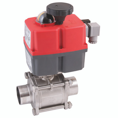 2"2012CD ODBW SSBV F/W J4CS35 ON/OFF ACT - 1/2" Butt Weld Haitima 2012CD Stainless Steel Hygienic Ball Valve Fitted with a J+J J4CS20 Electric ActuatorAll images used are for illustrative purposes only 2"2012CD ODBW SSBV F/W J4CS35 ON/OFF ACT - 1/2" Butt Weld Haitima 2012CD Stainless Steel Hygienic Ball Valve Fitted with a J+J J4CS20 Electric ActuatorAll images used are for illustrative purposes only