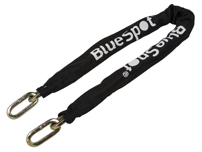 BlueSpot Tools Square Link Chain 3ft x 8mm - The BlueSpot Square Link Chains are manufactured from hardened steel with a nylon sheath for protection and increased durability