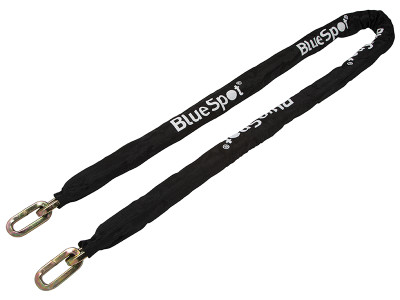 BlueSpot Tools Square Link Chain 6ft x 8mm - The BlueSpot Square Link Chains are manufactured from hardened steel with a nylon sheath for protection and increased durability