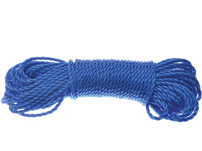 BlueSpot Tools Soft Poly Rope 7mm x 33m - The BlueSpot 30m x 7mm Poly Rope is designed for long-lasting durability and strength