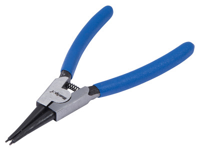 BlueSpot Tools Circlip Pliers External Straight 150mm (6in) - The BlueSpot External Straight Tip Circlip Pliers are manufactured from chrome vanadium steel