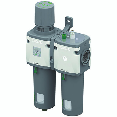 G1" FRL 20 MIC 0-12 BARGAUGE & A/DRAIN - 1" BSP Parallel Female, Air Preparation, Airplus Series, Auto Drain, Filter + Regulator + Lubricator and Gauge, 20 Micron, Working Temperature -5°C to +50°C, Maximum Working Pressure 12 bar, Pneum G1" FRL 20 MIC 0-12 BARGAUGE & A/DRAIN - 1" BSP Parallel Female, Air Preparation, Airplus Series, Auto Drain, Filter + Regulator + Lubricator and Gauge, 20 Micron, Working Temperature -5°C to +50°C, Maximum Working Pressure 12 bar, Pneum