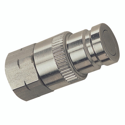 3/4"  BSP FEM PLUG     316SS   71 SERIES - 3/4" BSP Parallel Female, Hydraulic Quick Release, Plug, Flush Face 71 Series, 316 Stainless Steel, Maximum Working Pressure 345 bar, Snap-TiteAll images used are for illustrative purposes only