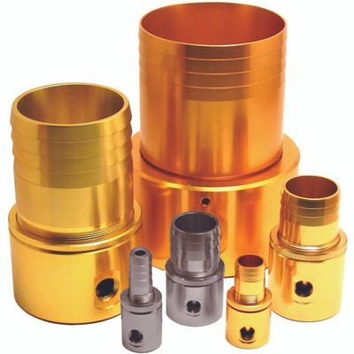 RINGJET AIR AMPLIFIER ANO ALLOY X 40MM - 1/8" BSP Parallel Female, Air Knives & Amplifier, Ringjet Air Amplifier, Anodised Alloy, Length 63mm, 25mm OD, Beck AirAll images used are for illustrative purposes only