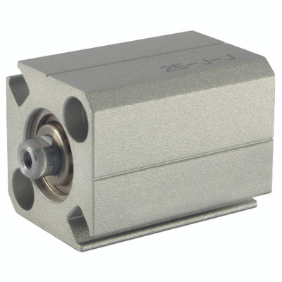 80MMØ X 75MMST MAG.DA COMP CYL - 3/8" BSP Parallel Female Ports, 100mm Bore x 10mm Stroke, Pneumatic Cylinder, Magnetic Double Acting, Compact Cylinder, Extruded with Reed Switch Slots Barrel Configuration, Aluminium Barrel x Carbon Steel Chrome Plated Pi
