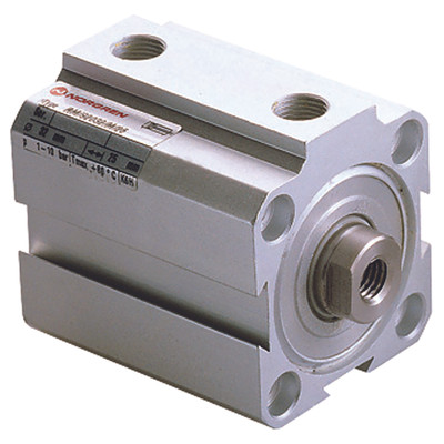 25X40MM D/A COMPACT CYLINDER - M5 Metric Female Ports, 12mm Bore x 10mm Stroke Length, Compact Cylinder, Magnetic, Double Acting RM/92000/M, Extruded with Reed Switch Slots Barrel Configuration, Aluminium Barrel, Stainless Steel Piston Rod, Buffer Cushion