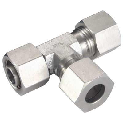 25MM OD X M36X1.5  ADJ FEM  RUN TEE (S) - M18 x 1