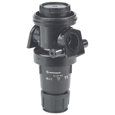 *FST* G 1/2 REGULATOR - 1/2" BSP Parallel Female, Olympian Plus Plug-in System, Pressure Regulator, R64G & R68G, Relieving, 120 Cubic Decimetres per Second, Compound Gauge 0
