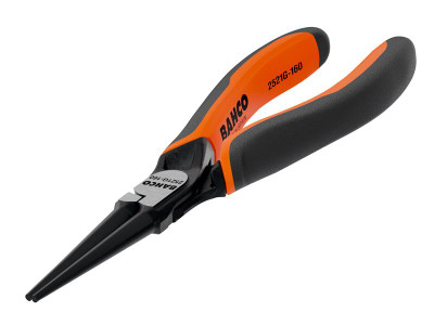 Bahco 2521G ERGO™ Round Nose Pliers 140mm (5.1/2in) - Bahco Round Nose Pliers have been developed according to the scientific ERGO&trade; process, and are perfect for wire-bending work