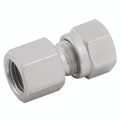 7/8" OD X 3/4" BSP FEM STUD COUPLING - 1/4" BSP Parallel Female x 1/4" Outside Diameter, Hydraulic Imperial Compression Fitting, Female Stud Coupling, Maximum Working Pressure 690 bar, Steel, Betabite HydraulicsAll images used are for illustrative purp