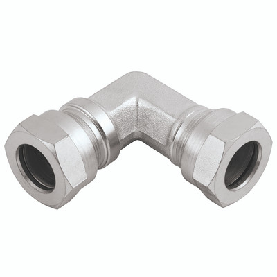 1/2" N.B EQUAL ELBOW - 1/4" Nominal Bore, Hydraulic Imperial Compression Fitting, 90Ã‚Â¬Ã‚Â° Elbow, Maximum Working Pressure 690 bar, Steel, Betabite HydraulicsAll images used are for illustrative purposes only