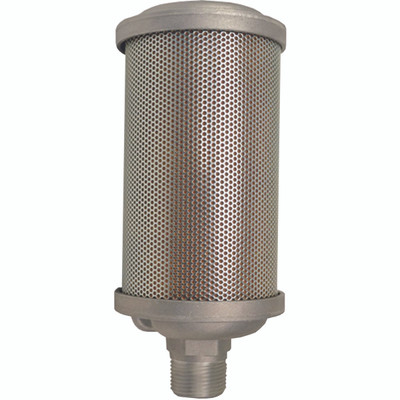 AIR EXHAUST MUFFLER B05 1/2"BSPT - 1/8" BSP Taper Male, Air Exhaust Muffler, AlwitcoAll images used are for illustrative purposes only