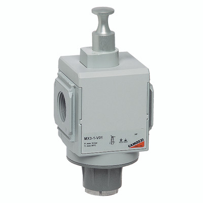 3/4 LOCK IS'N VALVE 3/2 ELEC PNEU MX2 - G3/8" BSP Parallel Female, Series MX2, Modular Valve, Lockable Manual Isolation , Working Temperature -5Ã‚Â¬Ã¢Ë†Å¾C to +50Ã‚Â¬Ã¢Ë†Å¾C, Maximum Working Pressure 10 bar, CamozziAll images used are for illustrative