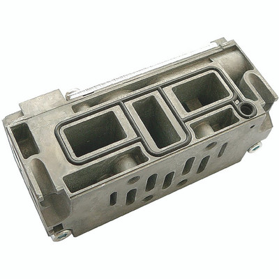 SPTD MANEND SIDE PORT 14 BSPP ISO - 1/4" BSP Parallel Female, Side Ported Manifold & End Plate, 1-43mm ISO Size, ISO 1, ParkerAll images used are for illustrative purposes only