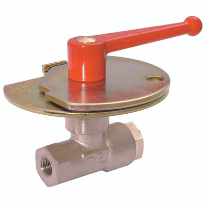 3/8"X10MM DOUBLE FEMALE WITH VENT - 1/4" BSP Parallel Female x 7mm Outside Diameter, Ball Valve, Double Female with Vent, Lockable, Nickel Plated Brass, Nitrile, Working Temperature -20Â°C to +80Â°C, Maximum Working Pressure 40 bar, Parker LegrisAll im