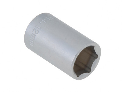 Teng Hexagon Socket 3/8in Drive 12mm - This Teng Tools Socket is a professional, 3/8in Drive regular 6-point metric socket, produced in accordance with ISO 9000 and AS954 specifications