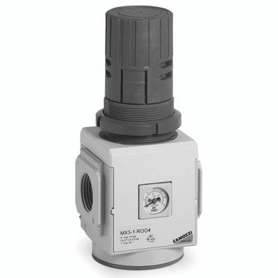 1/2" PRESS REG S.RELEV MX2 - G3/4" BSP Parallel Female, Series MX2, Modular Pressure Regulator, Self to relieving with Gauge, Working Temperature  to 5Ã‚Â¬Ã¢Ë†Å¾C to +50Ã‚Â¬Ã¢Ë†Å¾C, Working Pressure 0