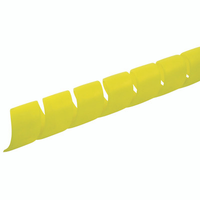 32-43MM  ID HOSE GUARD  YELLOW 20MTR - 10mm Inside Diameter, Hydraulic Protective Hose Sleeve, Yellow, Polypropylene, Spiral Guard, 20 Metre Length, Working Temperature -30Â°C to +140Â°C, FT ProAll images used are for illustrative purposes only