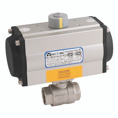 1/4" 2009D F/W HTD-032 - 1/4" BSP Parallel, 2 Piece Full Bore Ball Valve Fitted with a Pneumatic Actuator, Double Acting, ATEX Approved, Stainless Steel Valve Material, Viton Seal Material, Valve Working Temperature -20°C to +200°C, Actuator Working 1/4" 2009D F/W HTD-032 - 1/4" BSP Parallel, 2 Piece Full Bore Ball Valve Fitted with a Pneumatic Actuator, Double Acting, ATEX Approved, Stainless Steel Valve Material, Viton Seal Material, Valve Working Temperature -20°C to +200°C, Actuator Working
