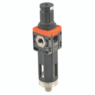 STD FILTER REG G3/8" 0-8BAR AUTO (2) - 3/8" BSP Parallel Female, Air Preparation, Syntesi Series RA, Filter/Regulator Size 2, 20 Micron, Working Temperature -10Ã‚Â¬Ã¢Ë†Å¾C  to + 50Ã‚Â¬Ã¢Ë†Å¾C, Max Inlet Pressure 13 Bar, Metal WorkAll images used are fo