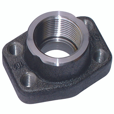 4" SAE COUNT FLANGE C/W 3.1/2" BSPP 5/8 - 3/8" BSP Parallel Female x 1/2" Flange, Hydraulic SAE Flange, UNC Mount, Threaded Flange, Companion, 5/16" UNC Bolt, Maximum Working Pressure 3000 psi, HavitAll images used are for illustrative purposes only