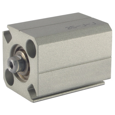 50MMØ X 20MMST MAG.DA COMP CYL - 3/8" BSP Parallel Female Ports, 100mm Bore x 10mm Stroke, Pneumatic Cylinder, Magnetic Double Acting, Compact Cylinder, Extruded with Reed Switch Slots Barrel Configuration, Aluminium Barrel x Carbon Steel Chrome Plated Pi