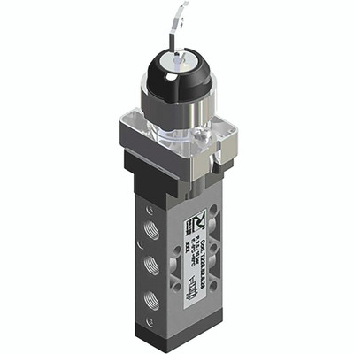 TECHNO VLVE-KEY SWITCH 2 POSITION - 1/8" BSP Parallel Female, 5/2 Function, Key-2 Position Actuation, Valve, Working Temperature -5Ã‚Â°C to +50Ã‚Â°C, Maximum Working Pressure 10 bar, PneumaxAll images used are for illustrative purposes only