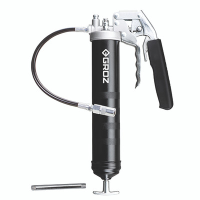 DUAL PISTOL / LEVER HANDLE GREASE GUN - Dual Pistol/Lever Handle Grease Gun, 2 way operating telescopic handle, Pistol type: Ideal for use in confined spaces, Lever type: For high pressure & high volume application, Filling options: 400gm (14 oz