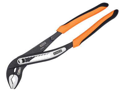 Bahco 6224 Slip Joint Water Pump Pliers 250mm - The Bahco 6224 Slip Joint Water Pump Pliers are fitted with 2-component handles for maximum grip comfort
